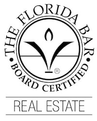 Board Certified in Real Estate Law by The Florida Bar
