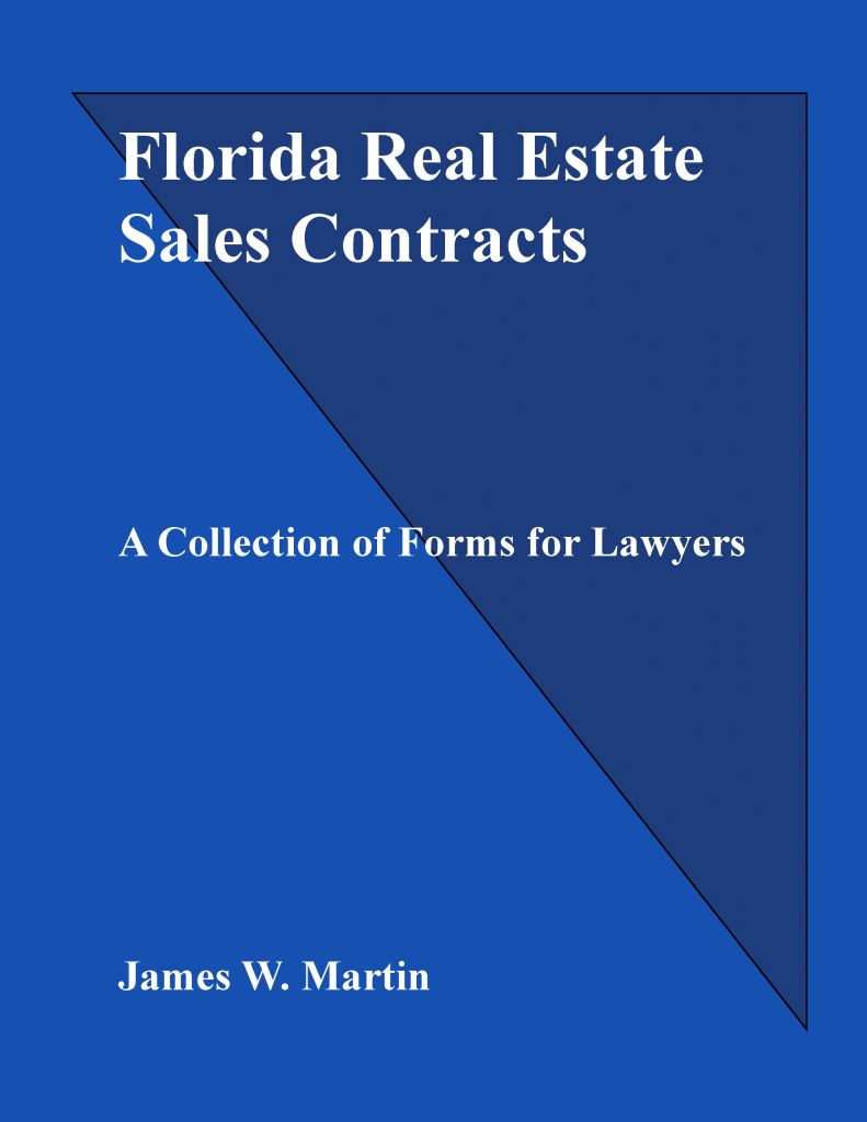 Florida Real Estate Sales Contracts Ebook